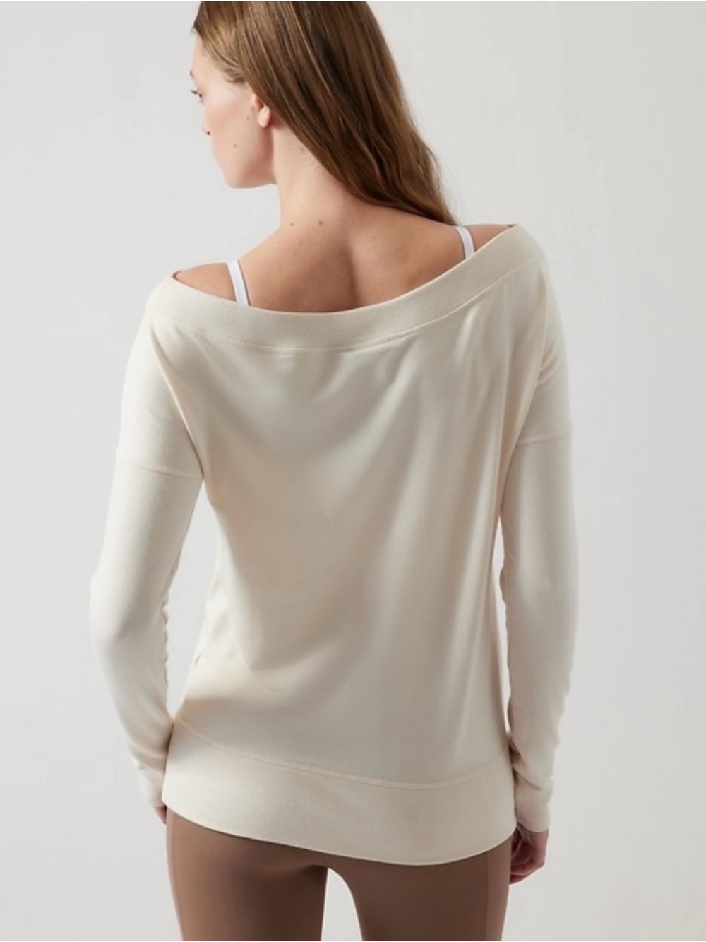 NWT Athleta Studio Barre Lightweight Sweatshirt large